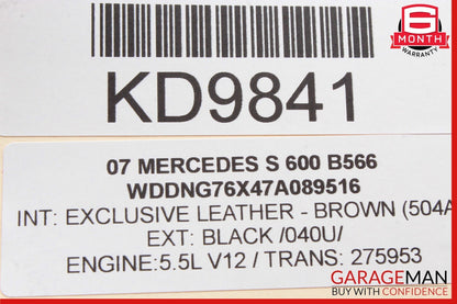 07-14 Mercedes W221 S600 S400 CL550 A/C AC Heater Climate Control Switch OEM