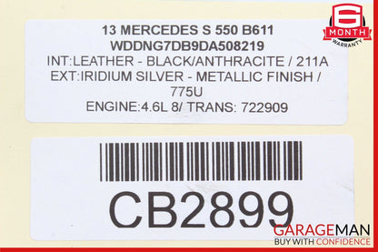 07-14 Mercedes W221 S550 S65 S63 AMG Front Left Side Lower Control Arm RWD