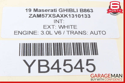 14-17 Maserati Ghibli Rear Right Passenger Side Axle Shaft 10395090