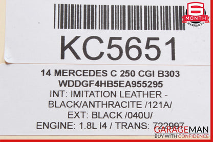 08-16 Mercedes GLK350 C250 E400 Rear Right Side Door Window Regulator Motor Unit