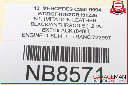 12-14 Mercedes W204 C250 C350 Speedometer Odometer Instrument Cluster Gauge OEM