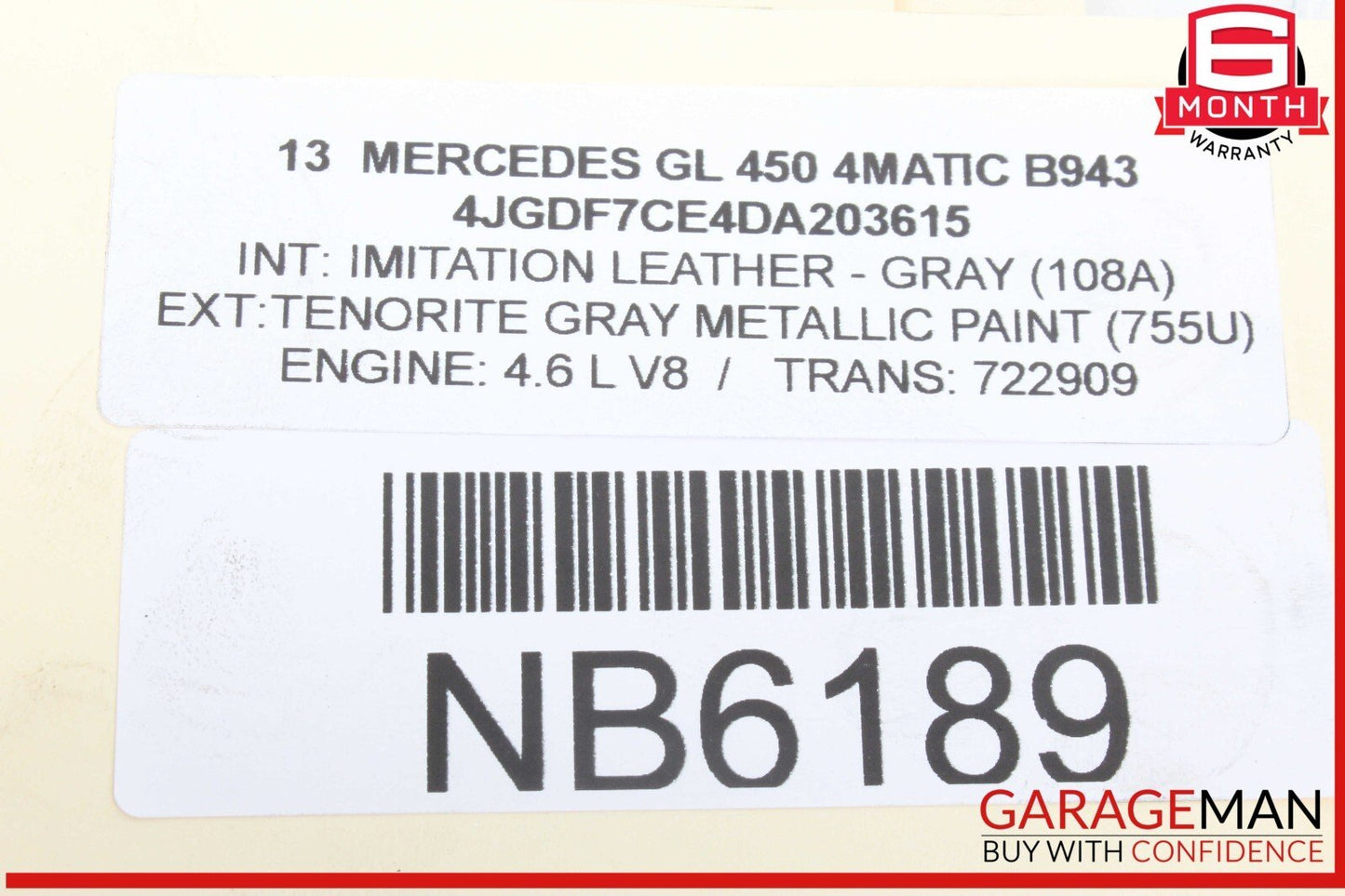 12-20 Mercedes X166 GL450 4MATIC SL550 Crank Shaft Pulley Harmonic Dampener OEM