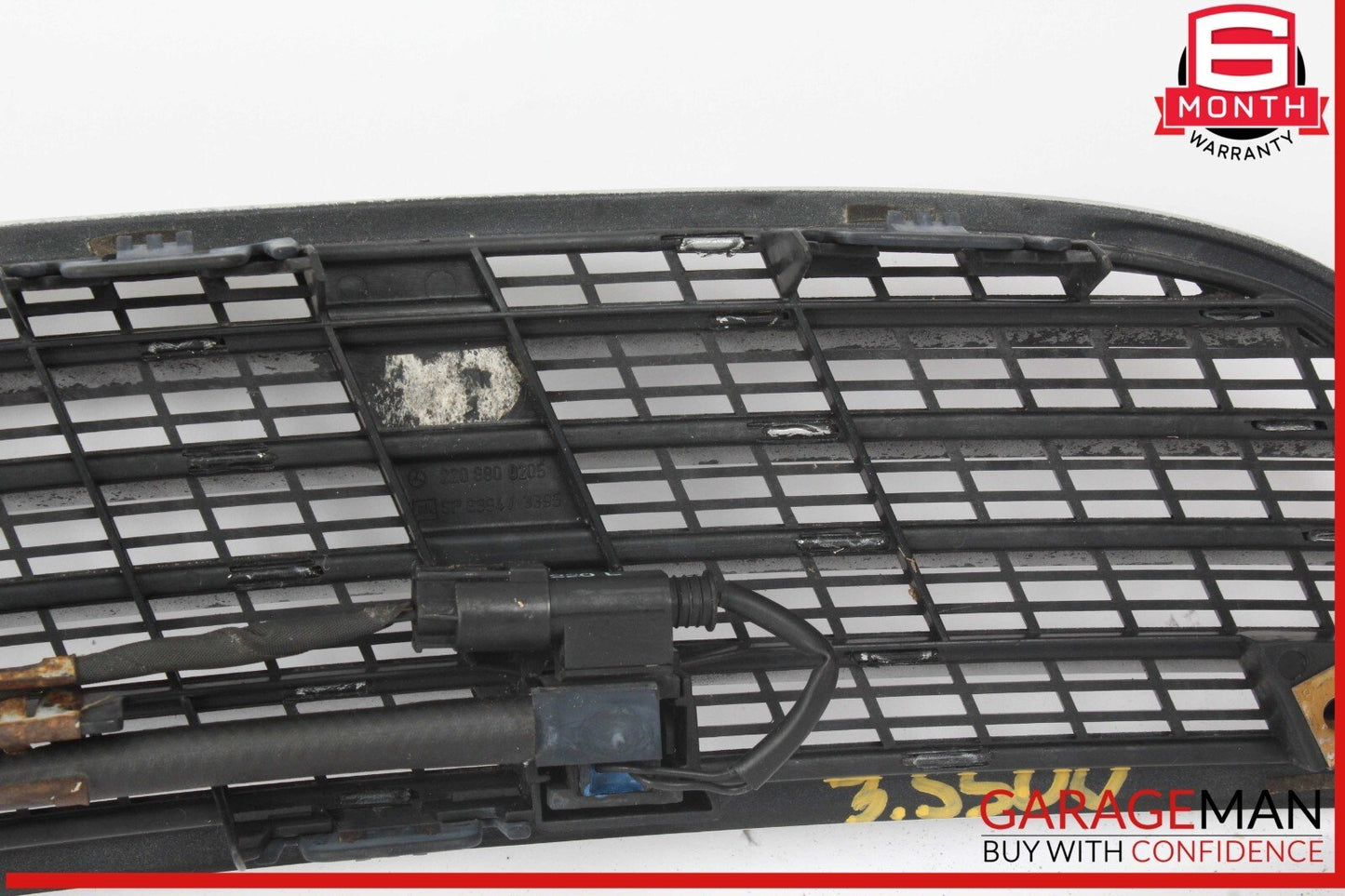 00-06 Mercedes W220 S500 S430 S600 CL500 CL55 AMG Hood Vent Grill Grille OEM