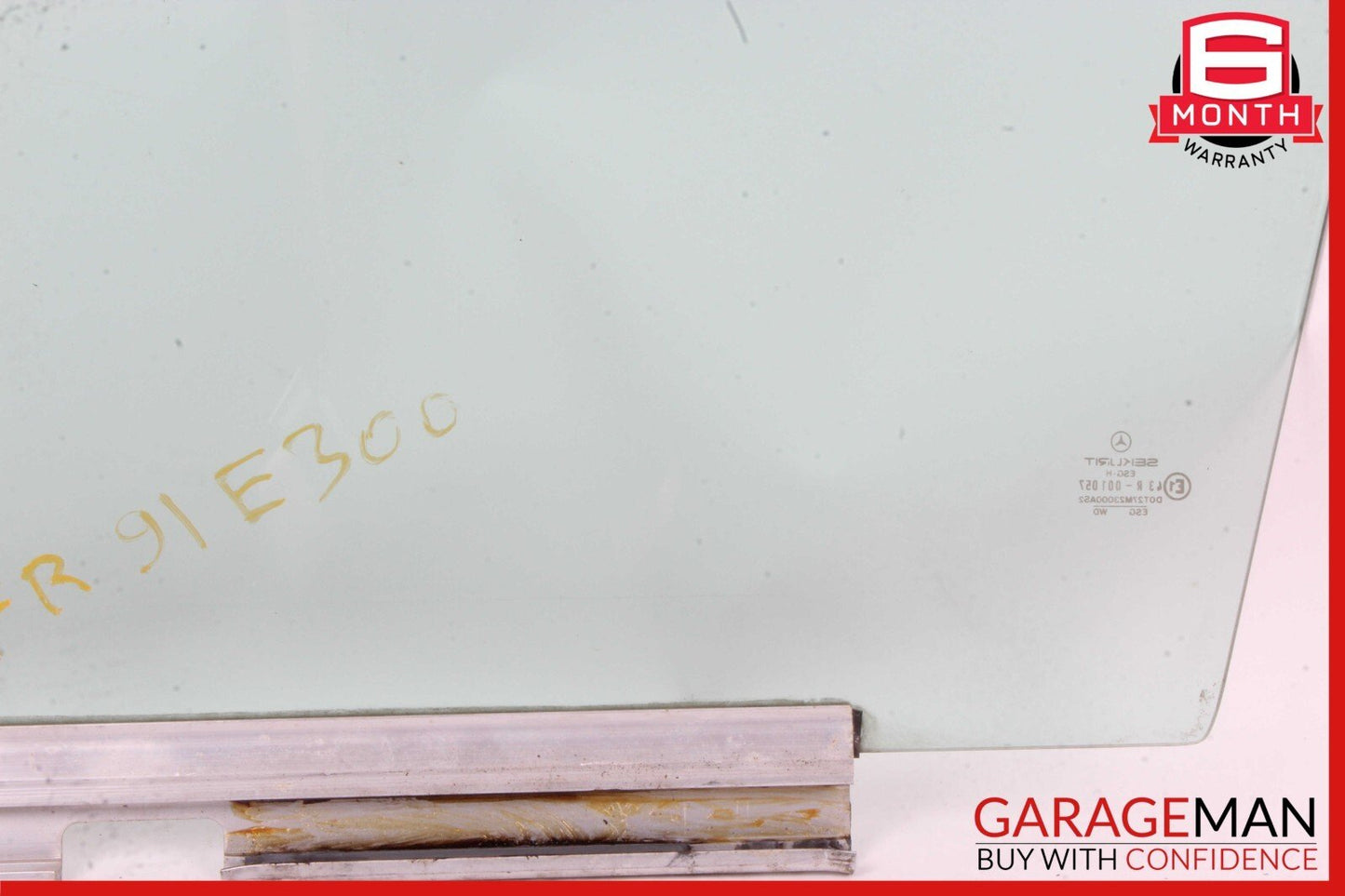 84-95 Mercedes W124 300E Front Right Passenger Side Door Window Glass OEM