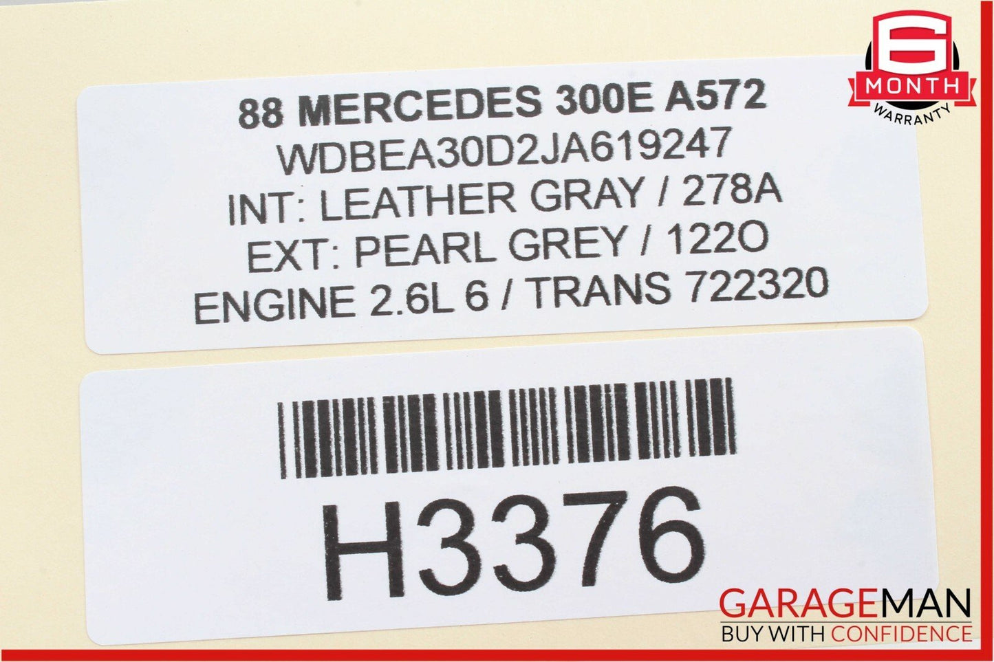 85-93 Mercedes W124 300E 400E Rear Left / Right Side Upper Control Arm