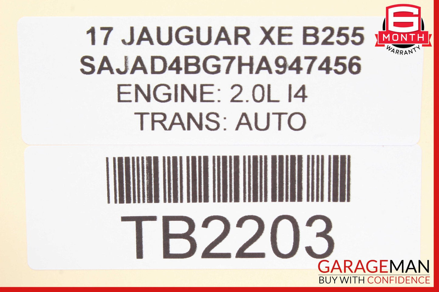17-19 Jaguar XE Gas Throttle Accelerator Pedal OEM