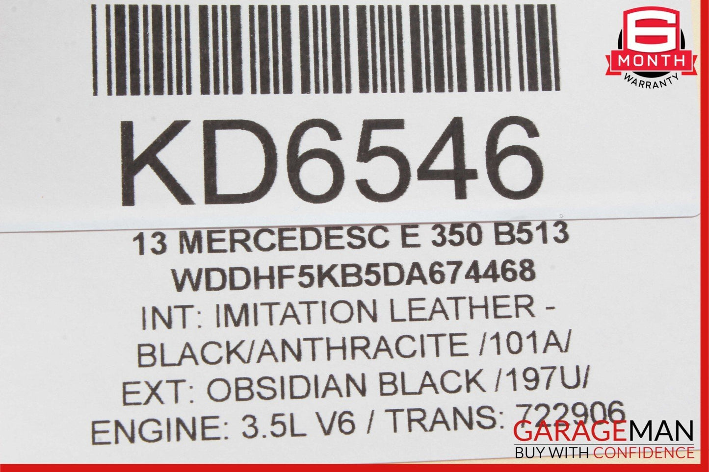 10-16 Mercedes W212 E350 E250 Front Left Door Panel Tweeter Speaker Cover Black