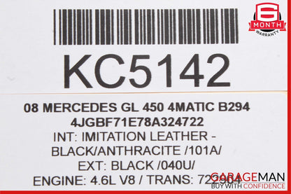 06-13 Mercedes GL450 E350 ML350 R350 TPMS Tire Pressure Control Module Unit