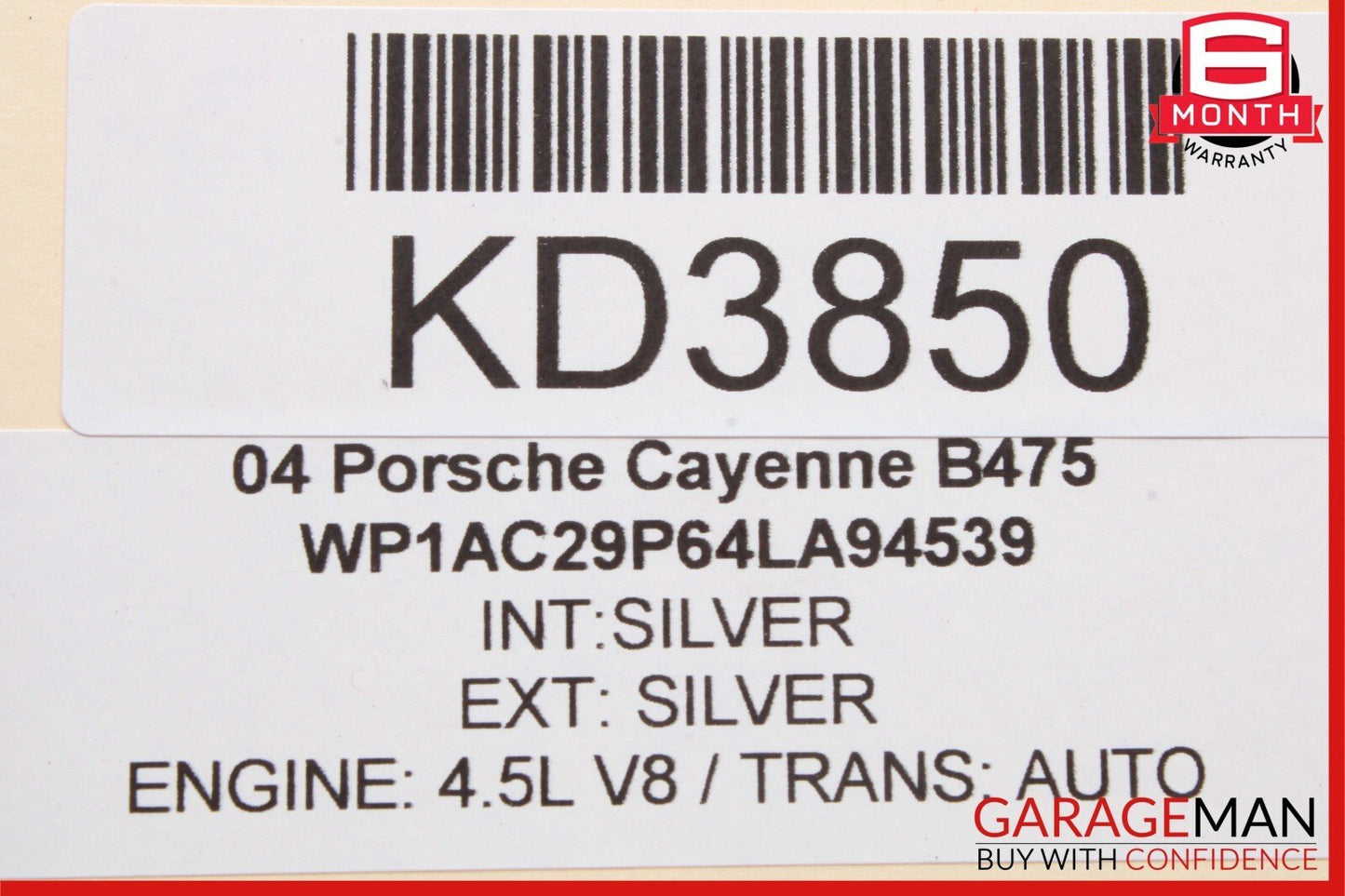 03-10 Porsche Cayenne 955 957 Tow Towing Trailer Control Module Unit OEM