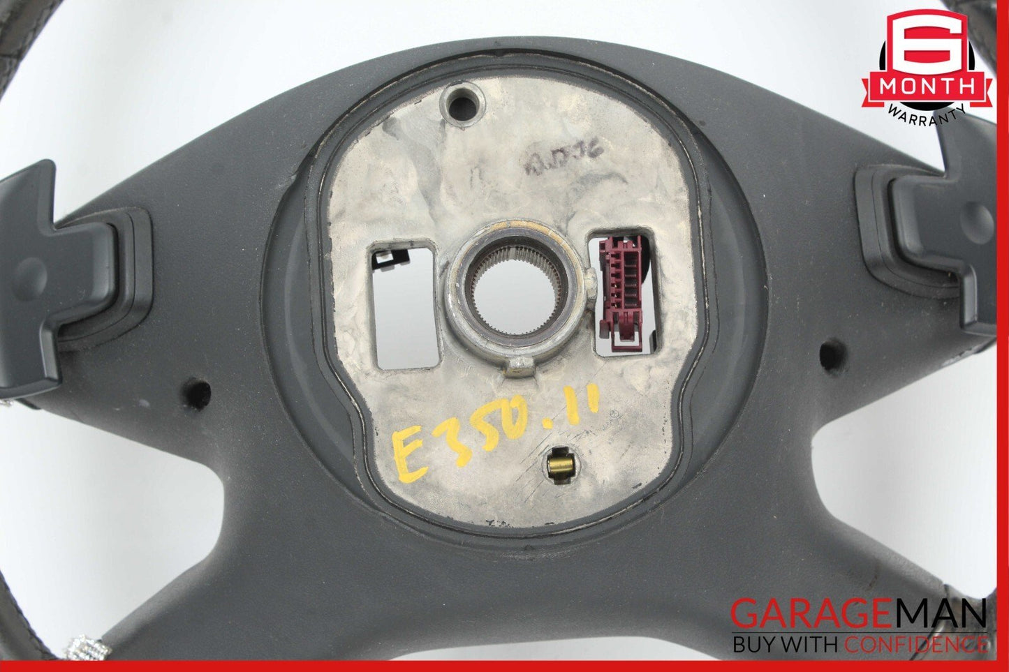 10-13 Mercedes W212 E350 E550 E400 Steering Wheel w/ Paddle Shifters Assy Black