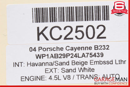 03-10 Porsche Cayenne 955 957 Front Left Seat Adjustment Memory Module 7LO959760