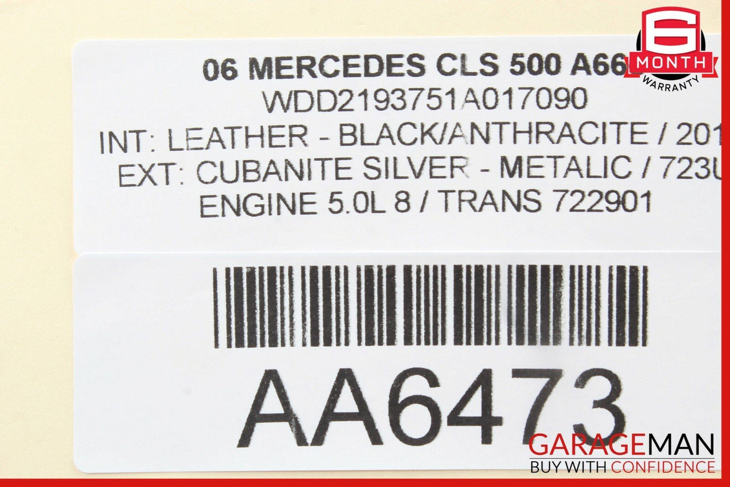 06-11 Mercedes W219 CLS500 CLS55 AMG Front Right Door Control Module Unit