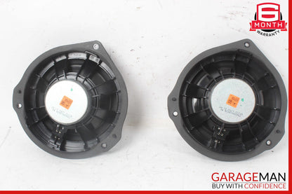 12-19 Mercedes X166 GL450 GLE350 Rear Left & Right Door Sound Speaker Set of 2