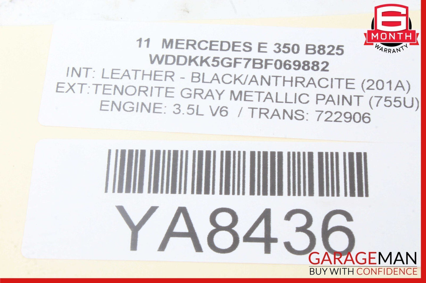 08-11 Mercedes W207 E350 C250 Front Right Side Exterior Door Handle OEM