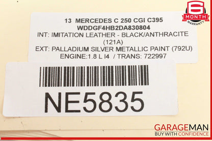 12-14 Mercedes W204 C250 CGI  Sirius Satellite Radio Receiver 2128706489 OEM