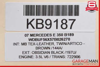 06-12 Mercedes GL450 SL550 CLS550 E350 Communication Control Module Unit
