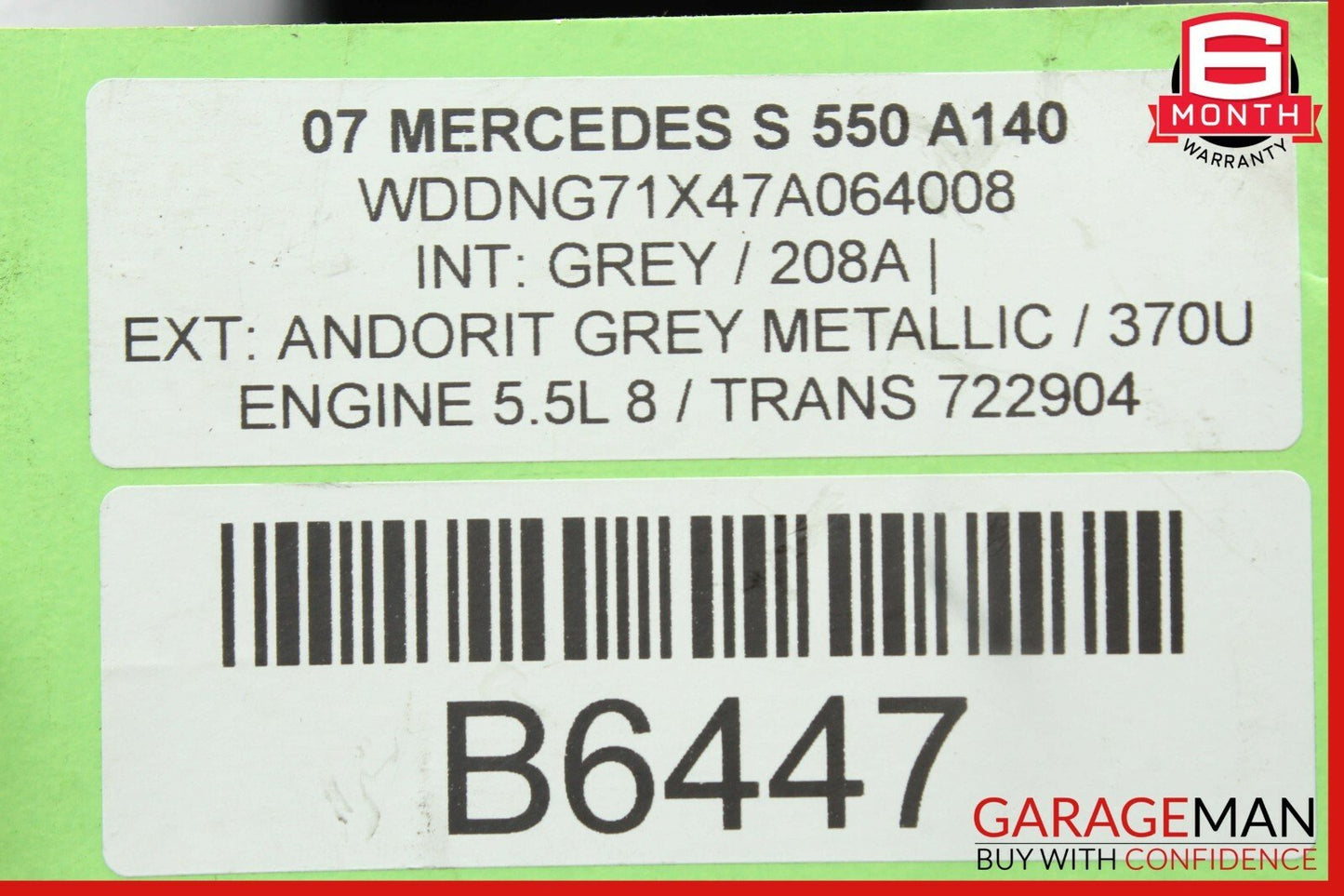 07-09 Mercedes S550 CL550 Speedometer Odometer Instrument Cluster Gauge