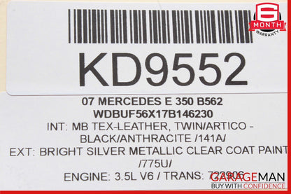 05-13 Mercedes W211 E350 ML350 SLK350 Front Left Side Foglight Fog Light Lamp