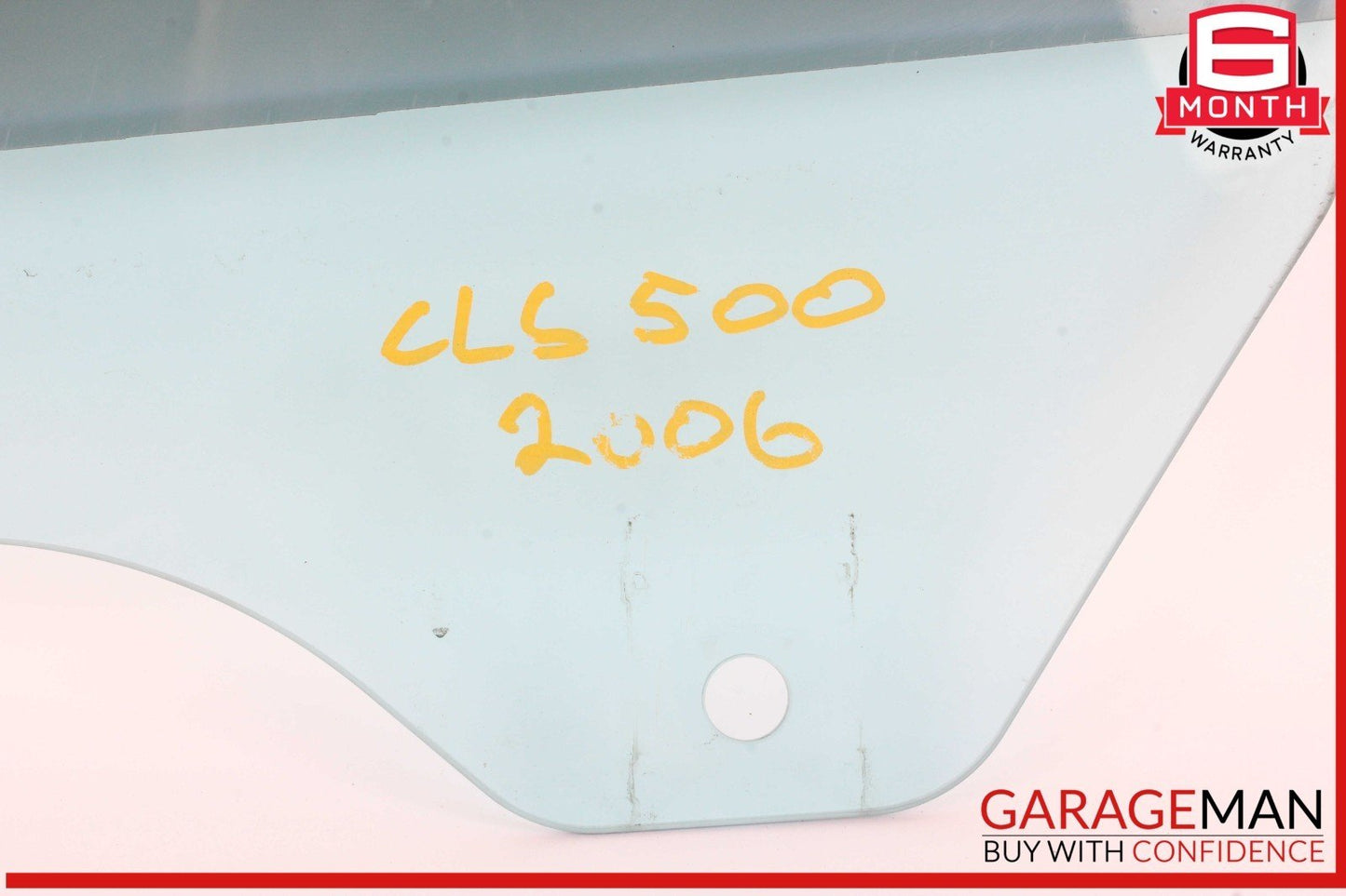 06-11 Mercedes W219 CLS500 CLS550 Front Right Passenger Side Door Window Glass