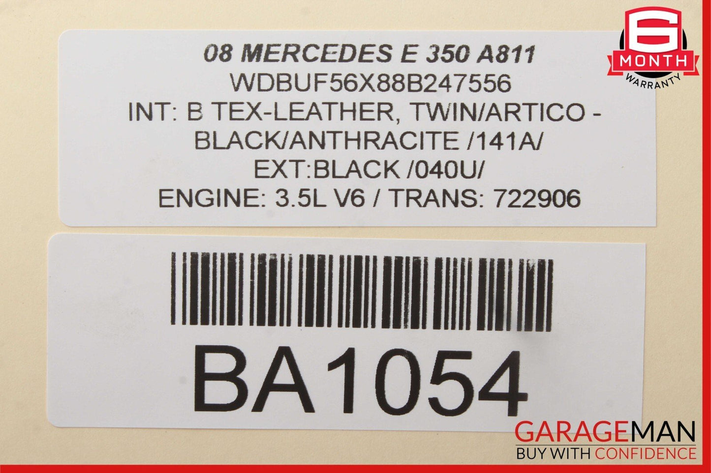 03-09 Mercedes W211 E350 E500 E550 Front Right Passenger Door Control Module OEM