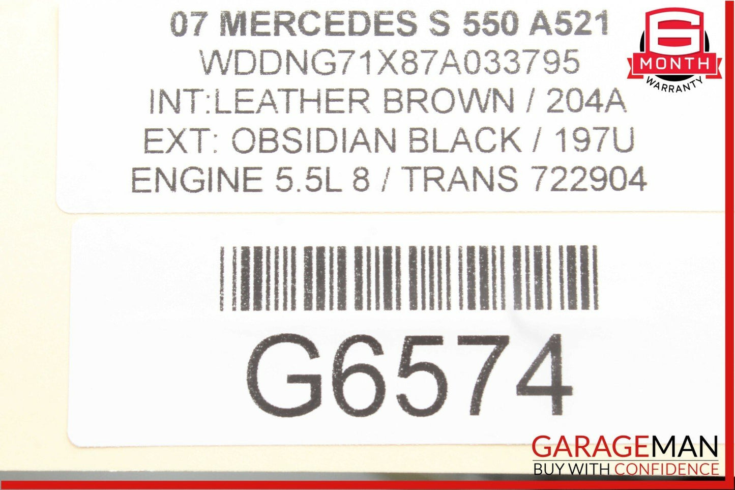 07-09 Mercedes W221 S550 Center Console Phone Control Switch Controller Black