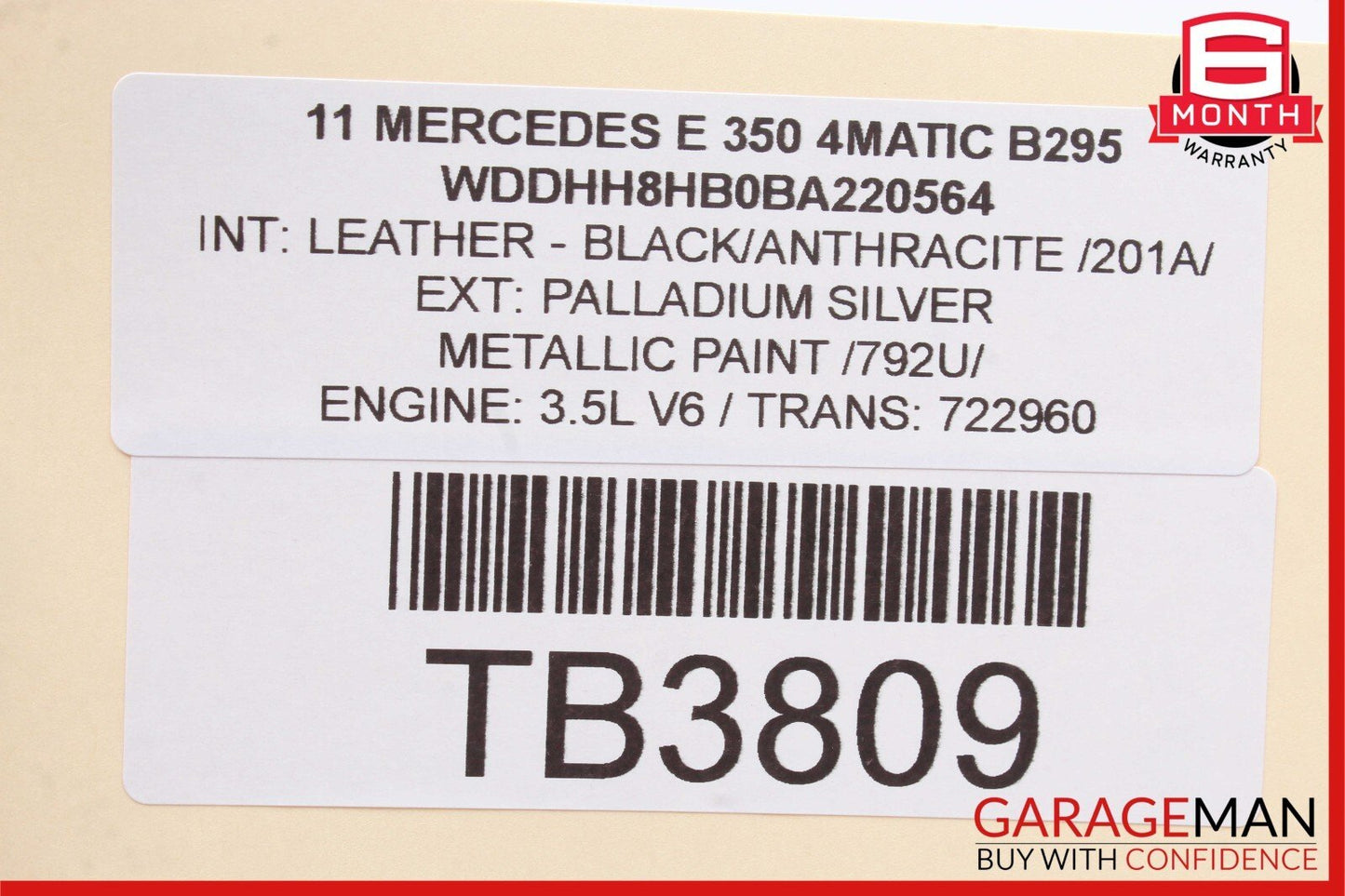 08-16 Mercedes GLK350 C300 E350 Rear Left or Right Suspension Lower Control Arm