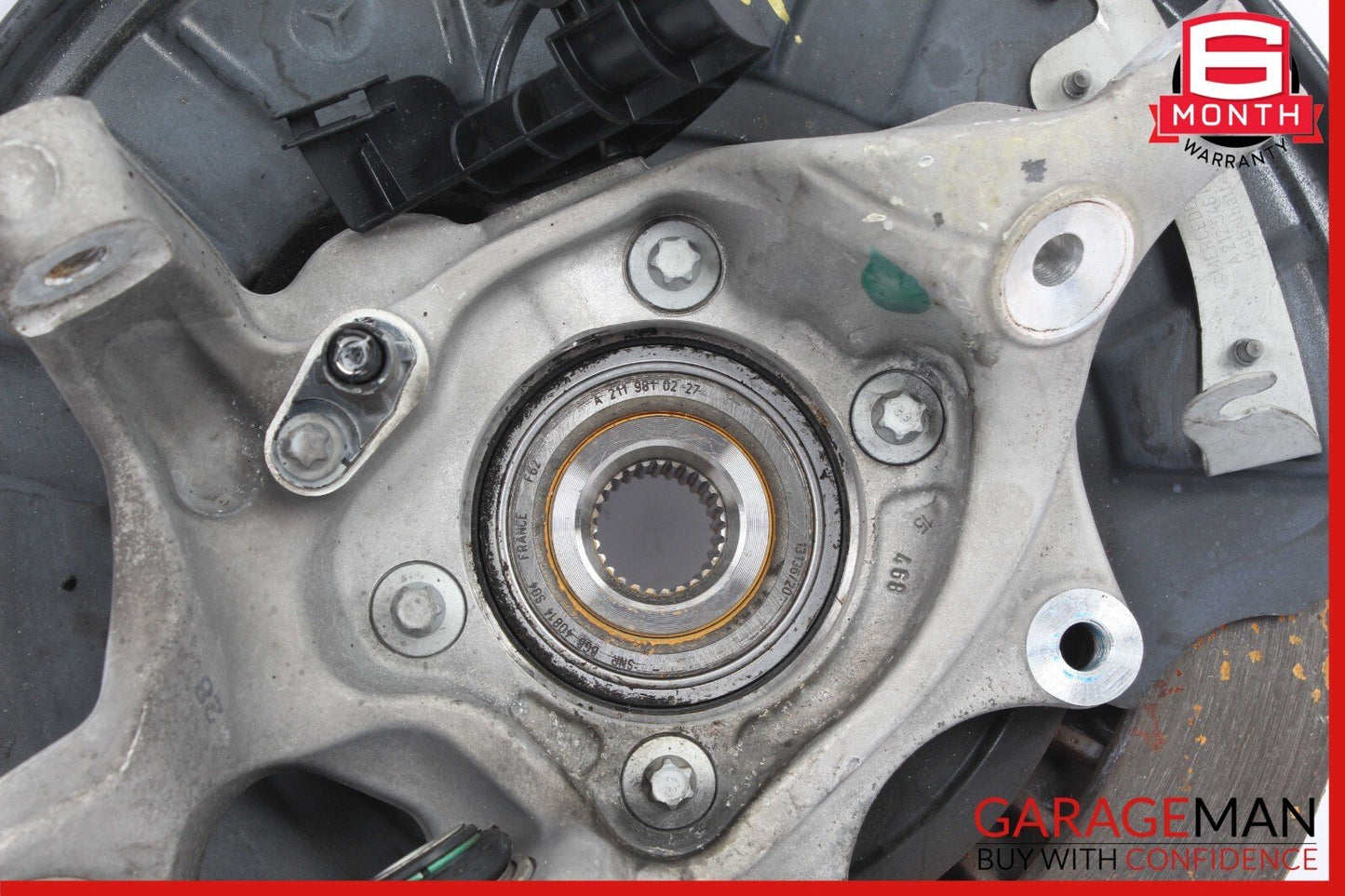 12-18 Mercedes W218 CLS550 Rear Right Wheel Spindle Knuckle Hub Bearing Assy