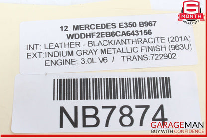 10-16 Mercedes W212 E350 E400 Front Left Side Wheel Spindle Knuckle Hub Bearing
