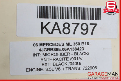 06-12 Mercedes W164 ML350 Rear Right/Left Half Drive Axle Shaft Driveshaft OEM