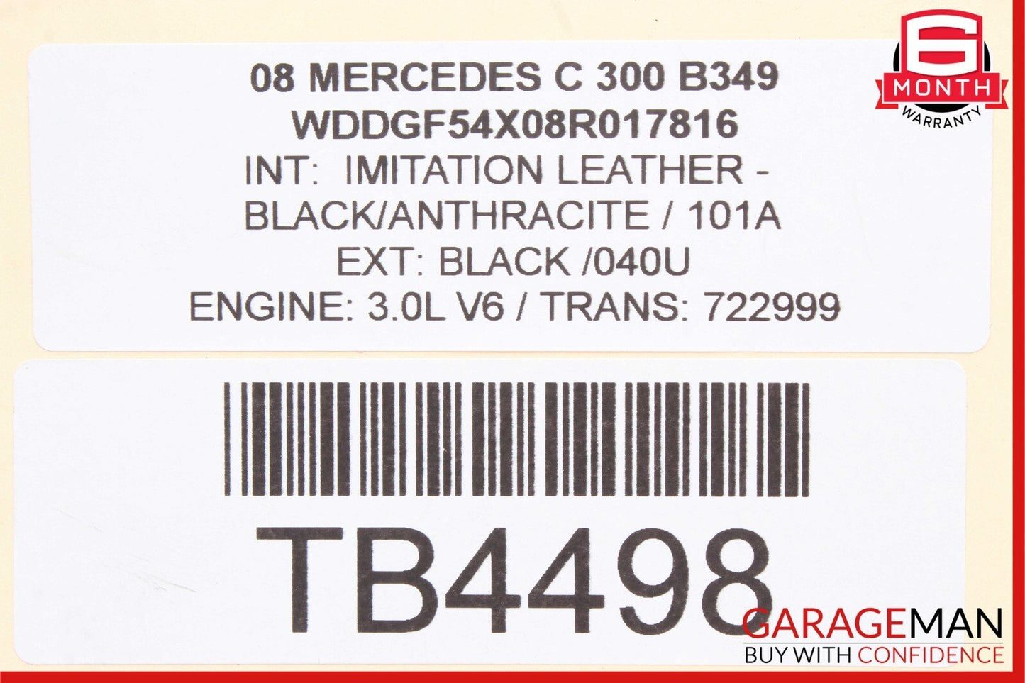 Mercedes C300 E550 E350 C230 Front Left Engine Timing Chain Valve Cover Plate
