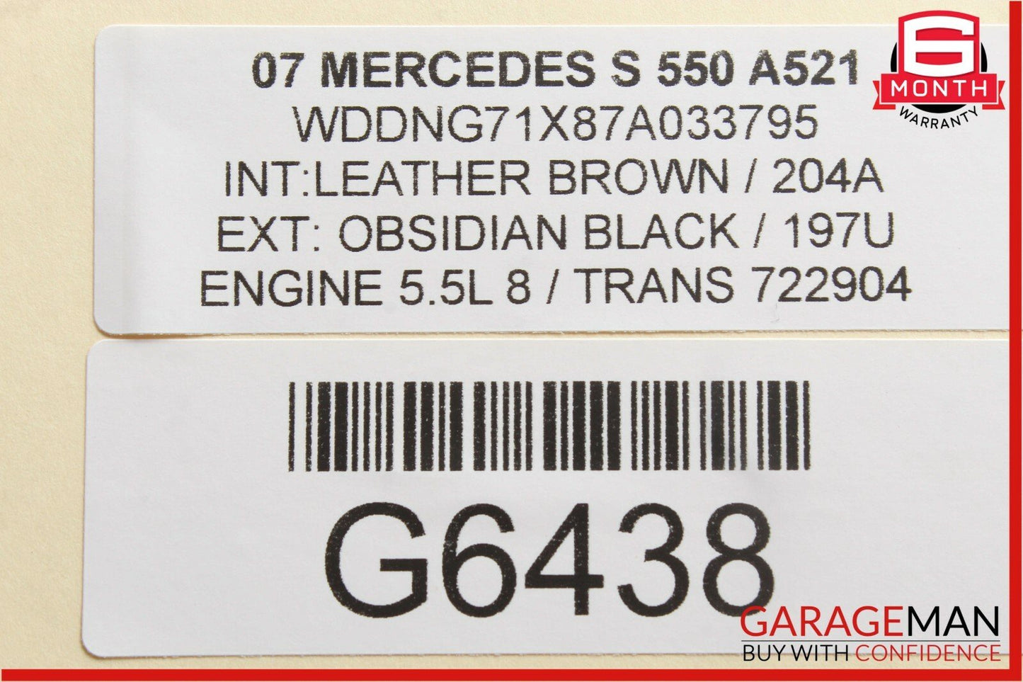 07-13 Mercedes W221 S550 CL550 Dash Headlight Fog Light Switch Control Module