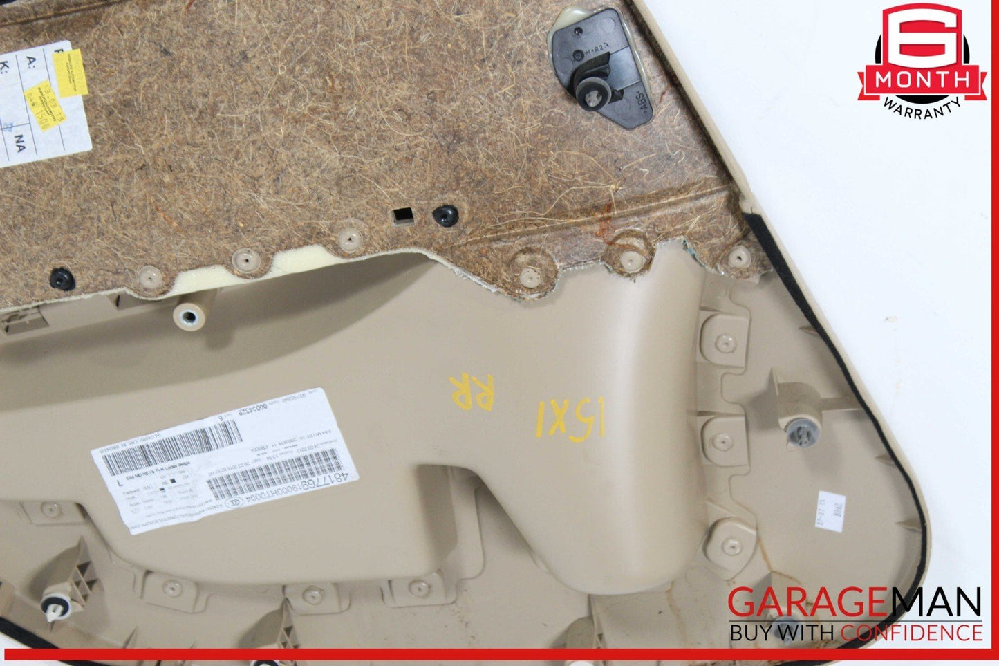 12-15 BMW X1 Rear Right Passenger Side Interior Door Trim Panel OEM