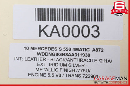 10-13 Mercedes W221 S600 S550 S63 AMG Front Right Side Door Sound Audio Speaker