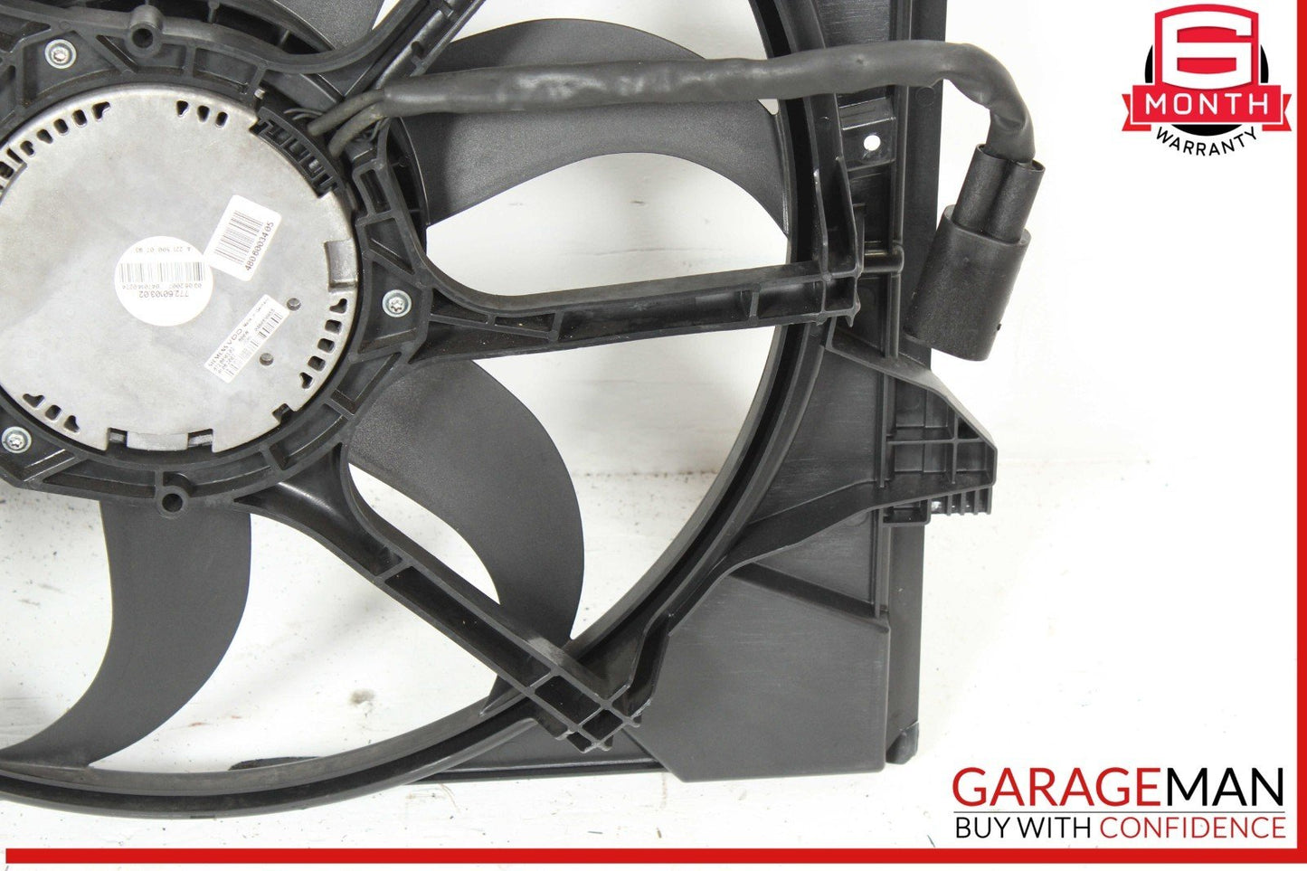 07-14 Mercedes W221 S550 Engine Cooling Fan Motor Assembly 2215000493 OEM