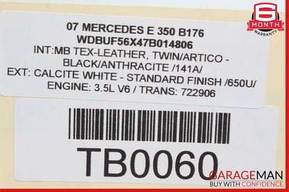 03-11 Mercedes E350 SL500 CLS350 Front Left Side RWD Lower Wishbone Control Arm