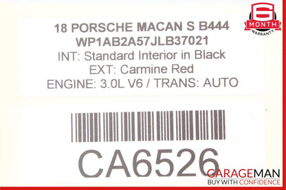 15-18 Porsche Macan 95B Gear Automatic Transmission Shift Shifter Lever Knob OEM