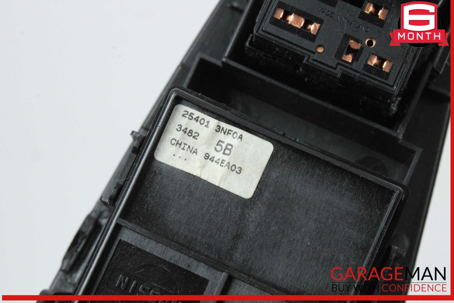 13-17 Nissan Leaf Front Left Driver Side Door Master Window Switch 809613NF0A