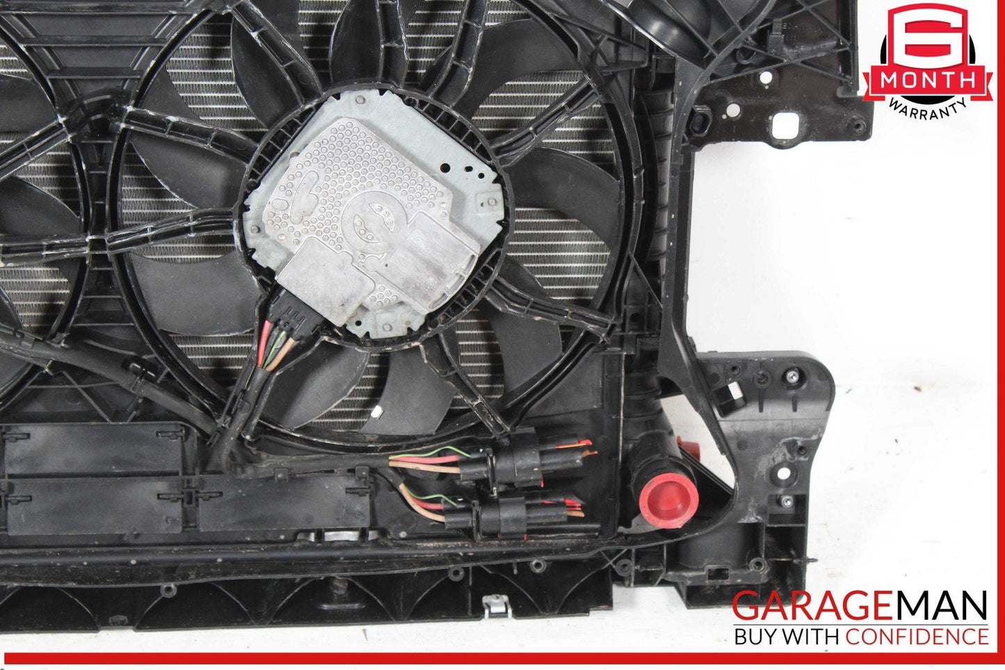 12-18 Audi A6 Engine Water Cooling Radiator A/C Air AC Condenser OEM