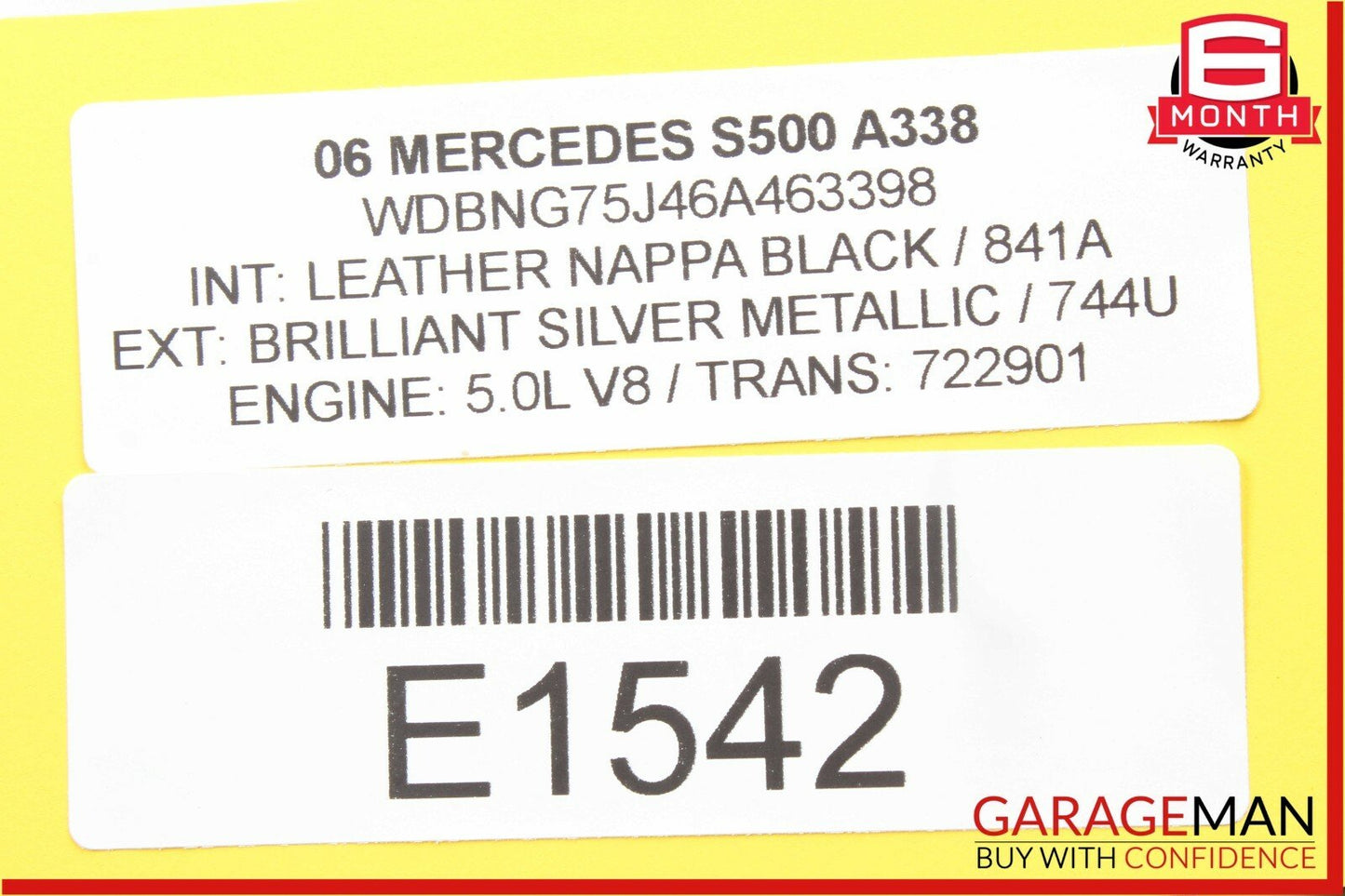 03-06 Mercedes W220 S500 E320 E55 AMG Motorola Voice Control Module SYN9528A OEM
