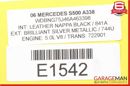 03-06 Mercedes W220 S500 E320 E55 AMG Motorola Voice Control Module SYN9528A OEM