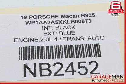 15-24 Porsche Macan 95B Rear Left Driver Side Knuckle Spindle OEM