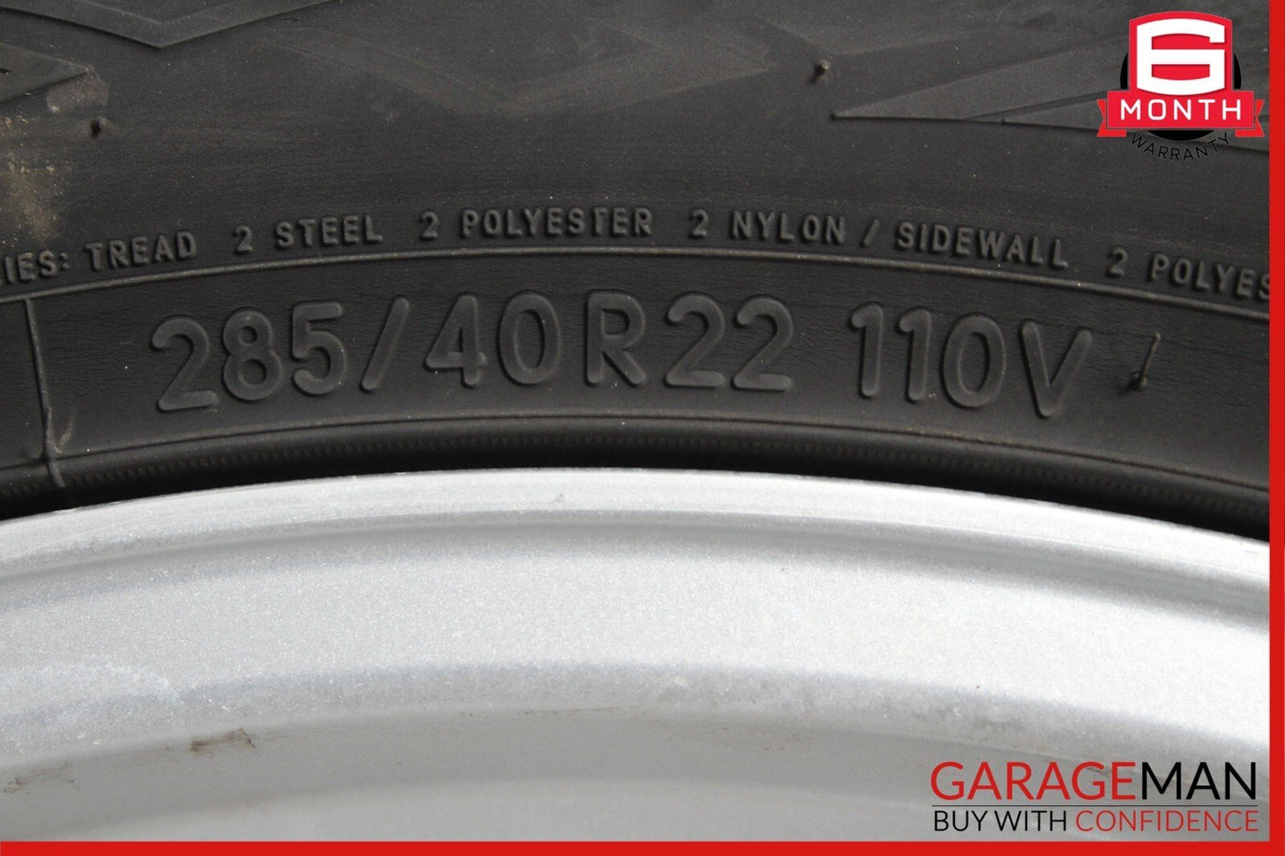 Giovanna Wheel Tire Rim Set of 4 Pc 22x9J Tires 285/40 R22 110V