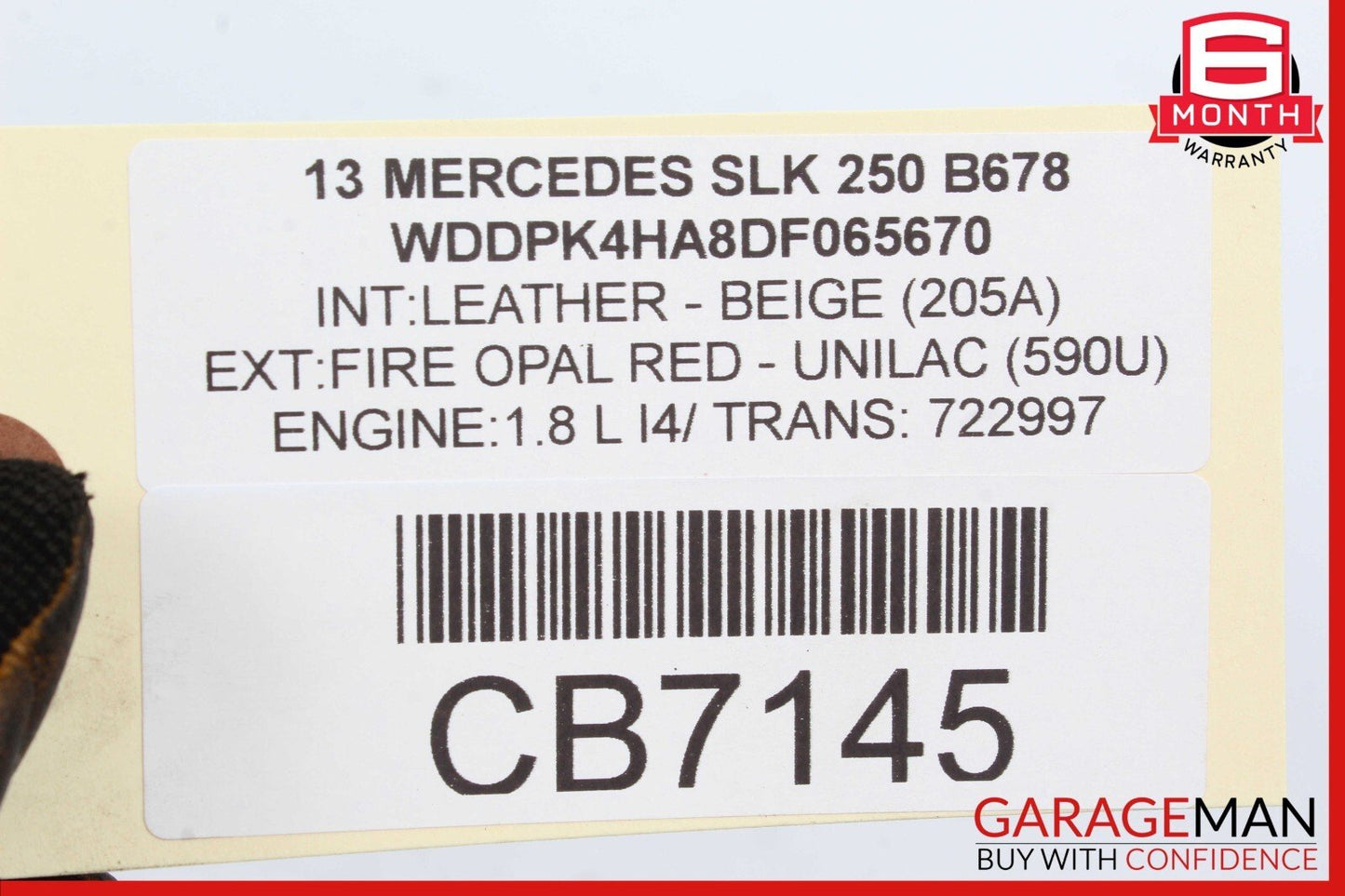 12-20 Mercedes R172 SLK250 SLC200 Front Right Side Lower Wishbone Control Arm