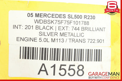 03-08 Mercedes R230 SL500 SL55 AMG Front Right Side Door Audio Speaker Bose OEM