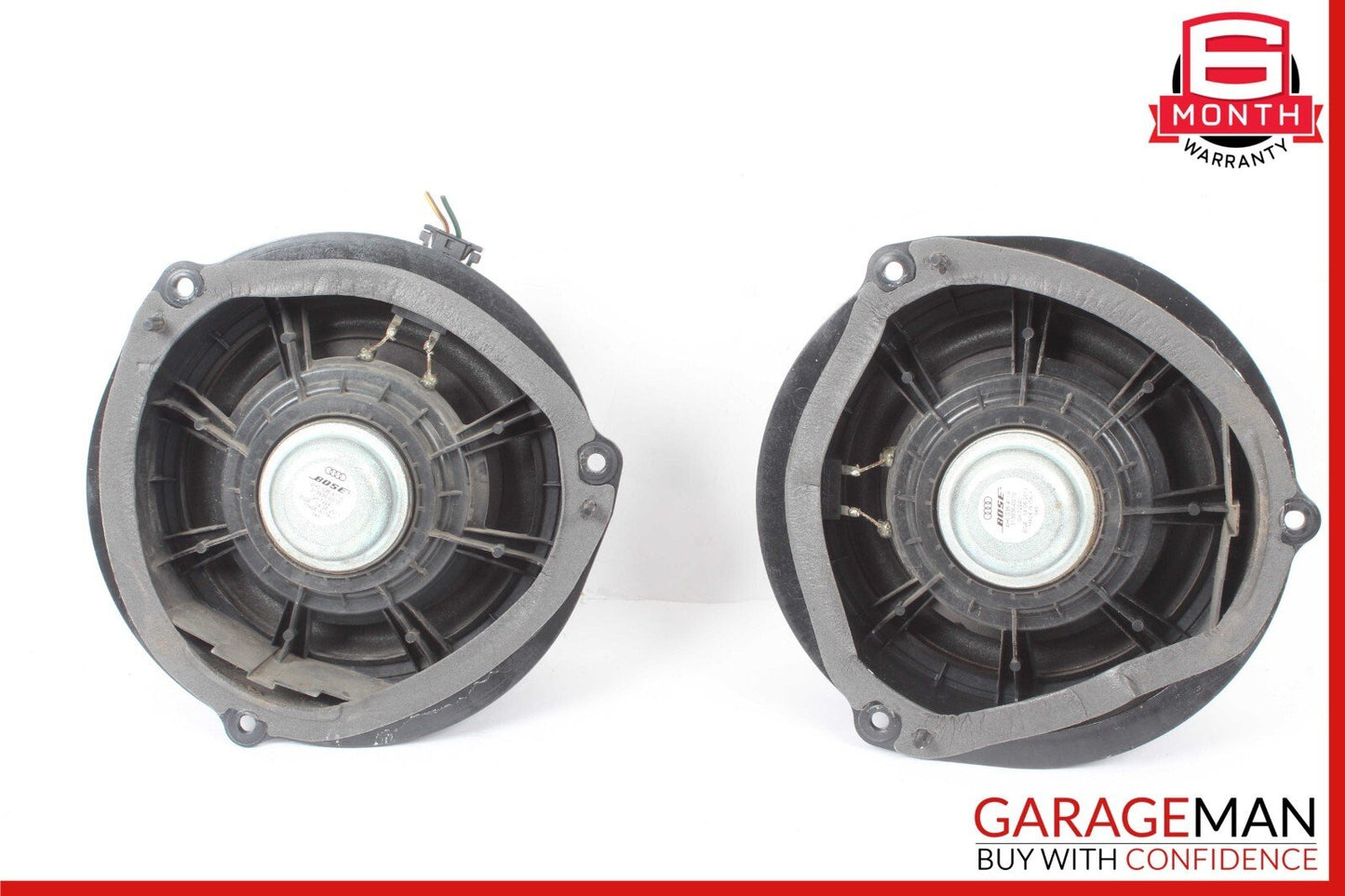 11-18 Audi A8 Rear Door Speaker/Woofer Left and Right Set of 2 4H0035411A