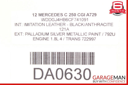 10-18 Mercedes C250 CLS400 Front Left Driver Side Seat Controller Module Unit