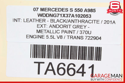 07-14 Mercedes W221 S550 CL550 S400 A/C AC Heater Climate Control Switch OEM