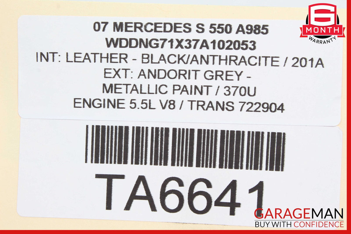 07-14 Mercedes W221 S550 CL550 S400 A/C AC Heater Climate Control Switch OEM