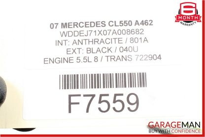07-13 Mercedes W216 CL550 CL63 AMG Front Left Driver Seat Control Module Unit