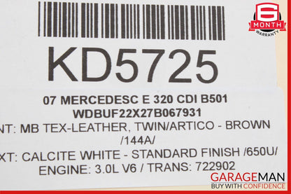 03-09 Mercedes W211 E320 E350 Front Right Side Door Lock Latch Actuator OEM